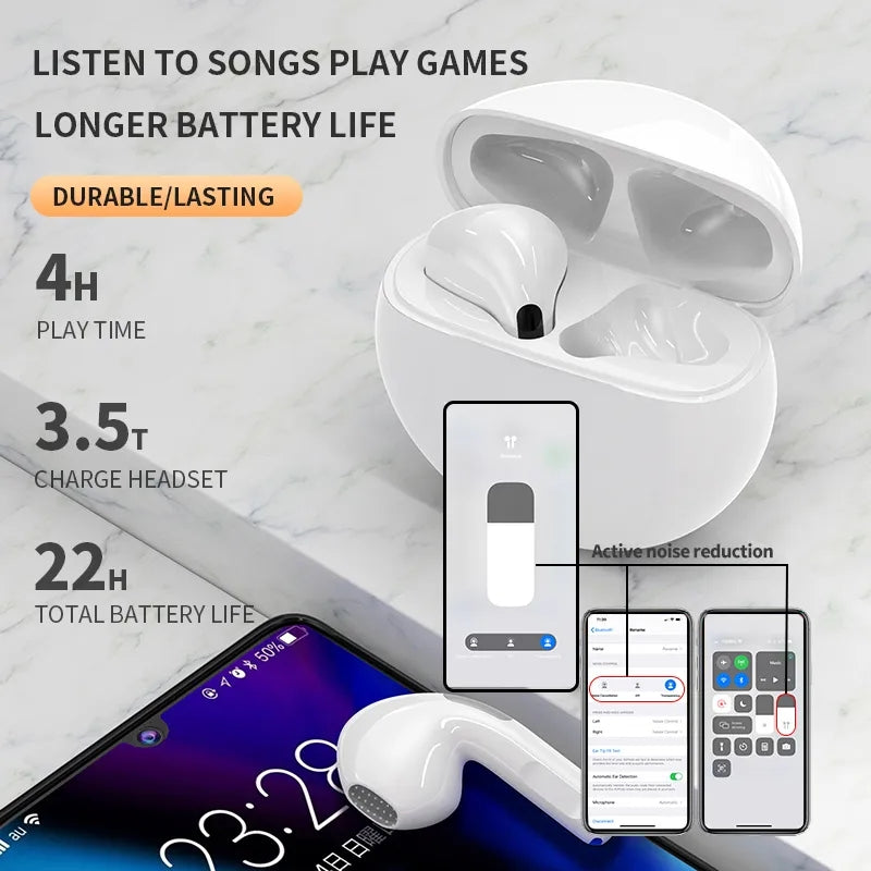 Original Air Pro 6 Wireless EarBuds: Payment on delivery within ACCRA AND KUMASI. 0593602279